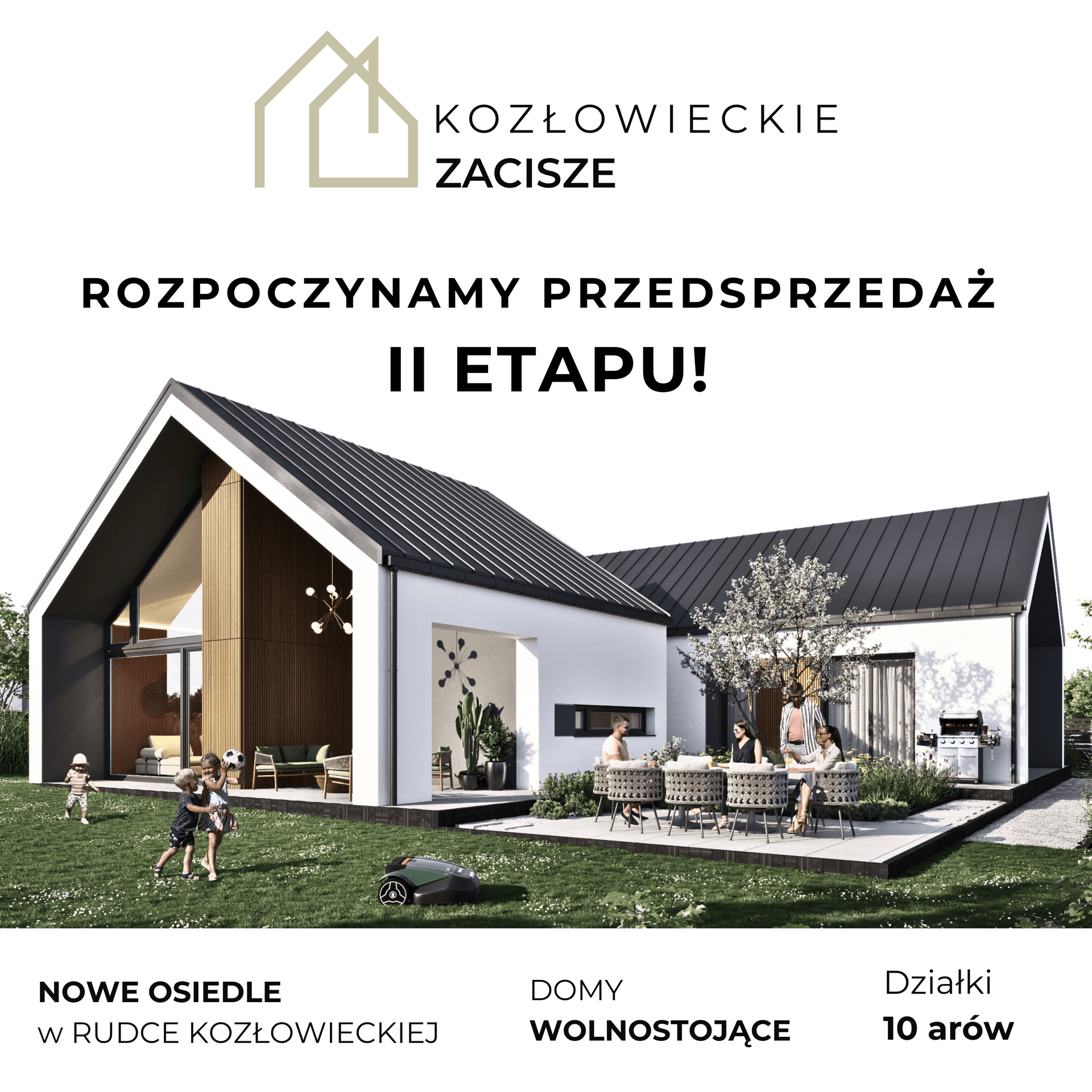 Zaczynamy przedsprzedaż II etapu Kozłowieckiego Zacisza.